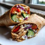 30-Minute Greek Chicken Wraps - Healthy & Flavorful Dinner!