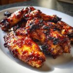 Air Fryer BBQ Chicken Wings