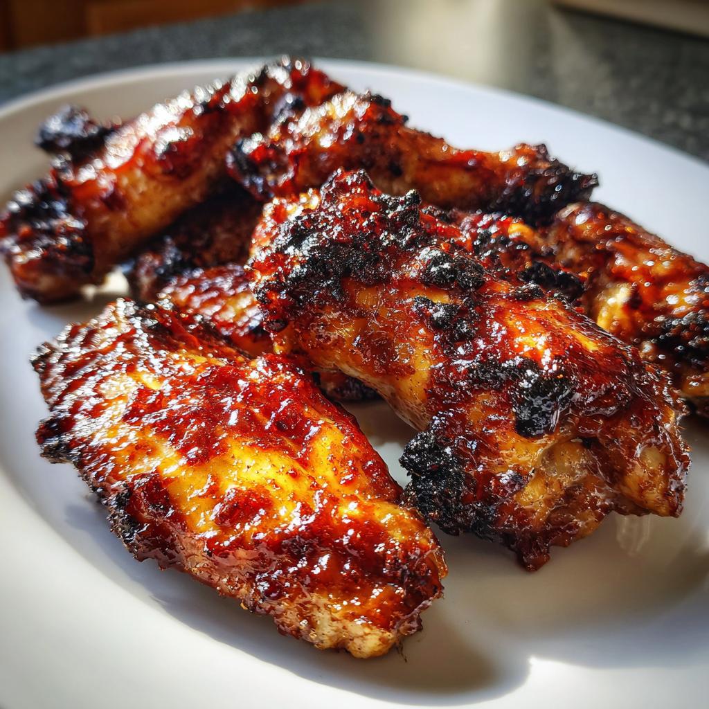 Air Fryer BBQ Chicken Wings