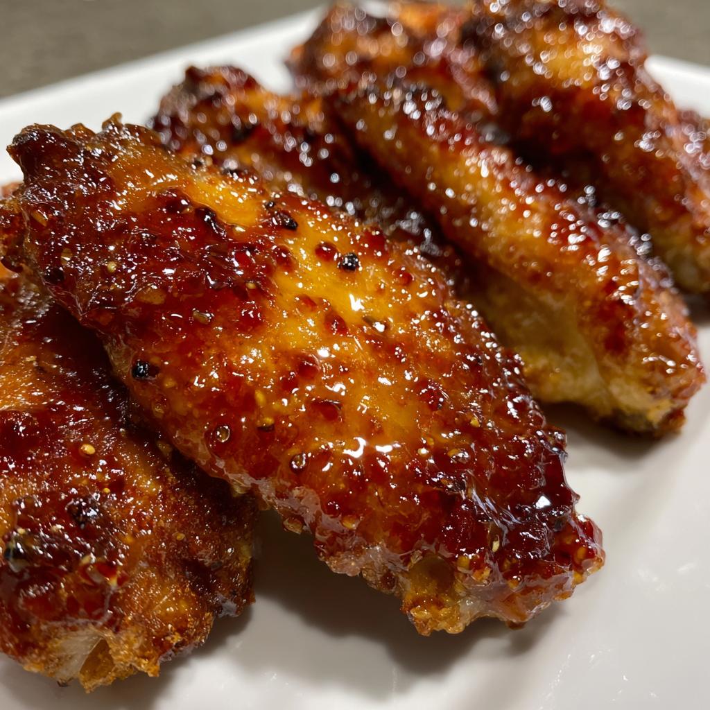 Air Fryer Caribbean Rum Wings
