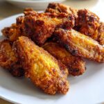 Air Fryer Crispy Naked Chicken Wings (No Sauce)