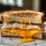 Air Fryer Egg & Cheese Toast – Breakfast in Minutes!