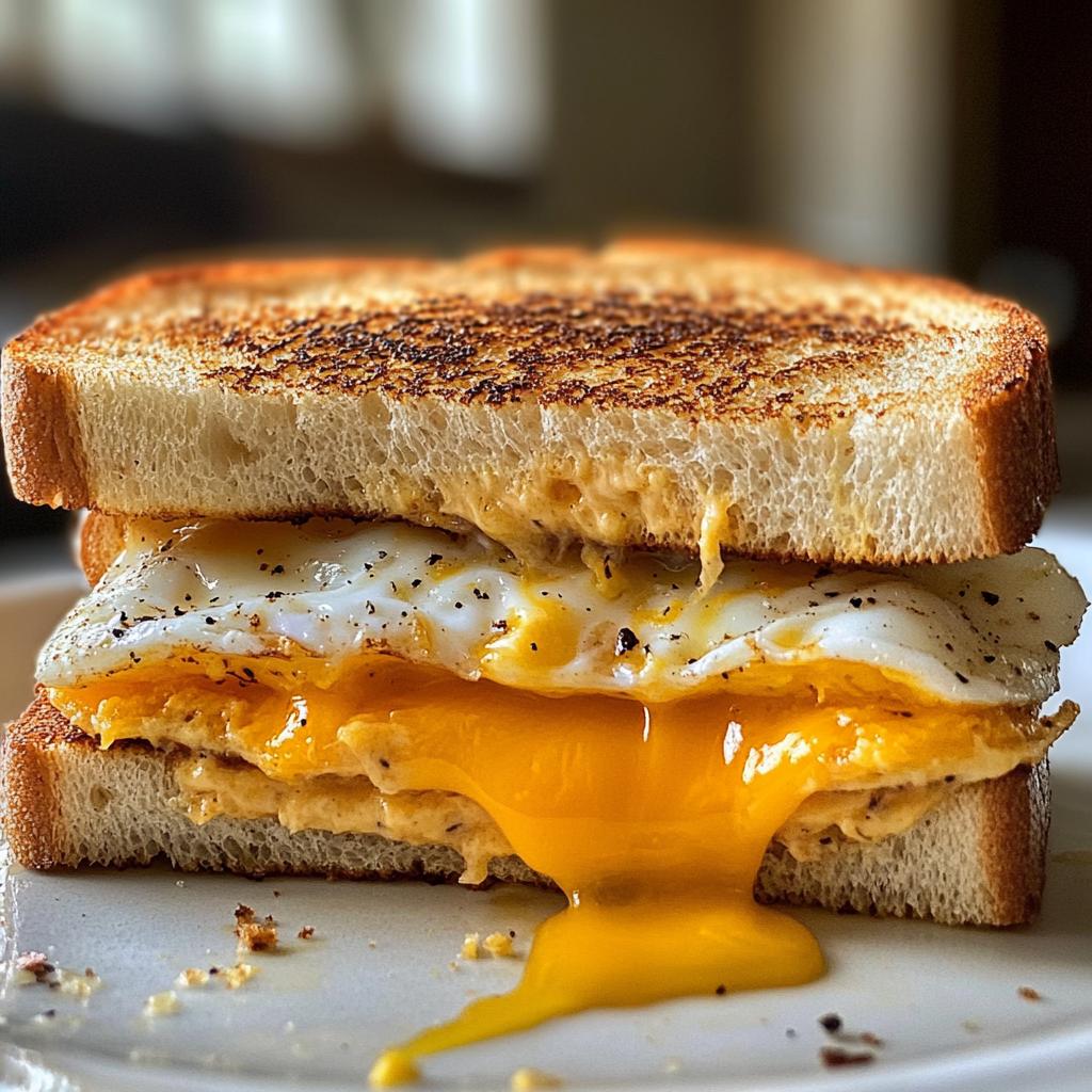 Air Fryer Egg & Cheese Toast – Breakfast in Minutes!