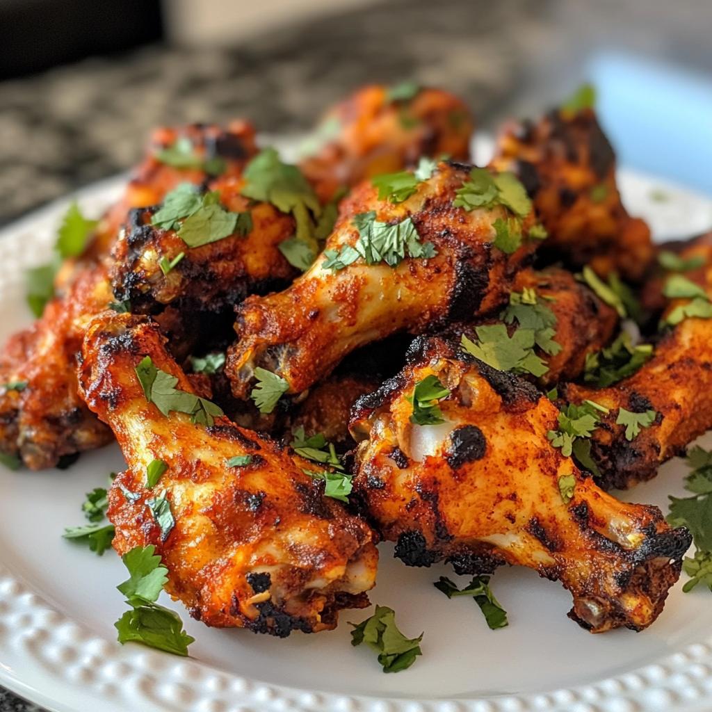 Air Fryer Indian Masala Wings