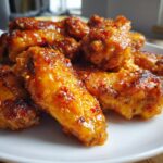 Air Fryer Mango Habanero Wings