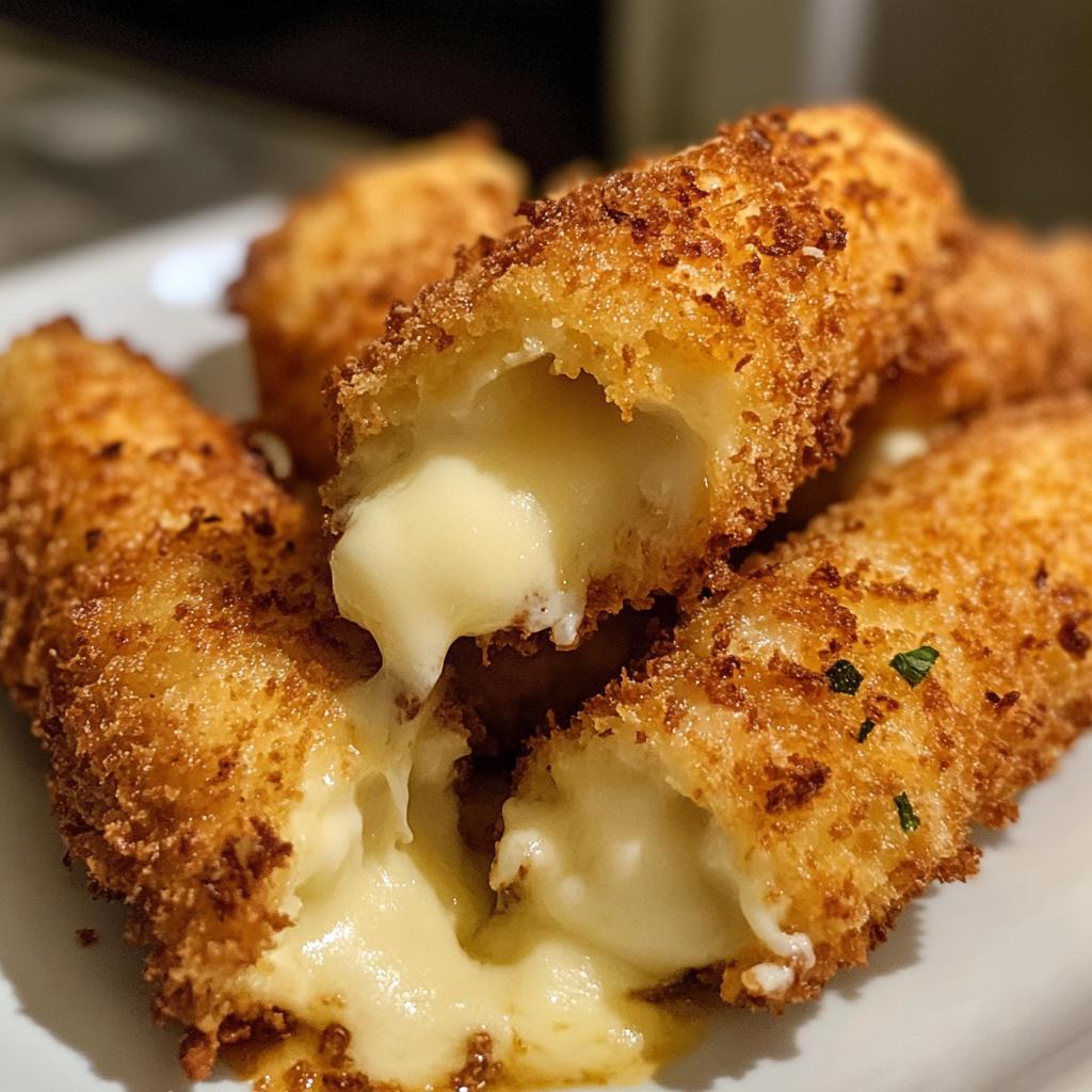 Air Fryer Mozzarella Cheese Sticks