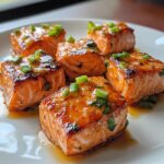Air Fryer Salmon Bites with Sweet Chili Sauce