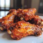 Air Fryer Spicy Dry Rub Wings
