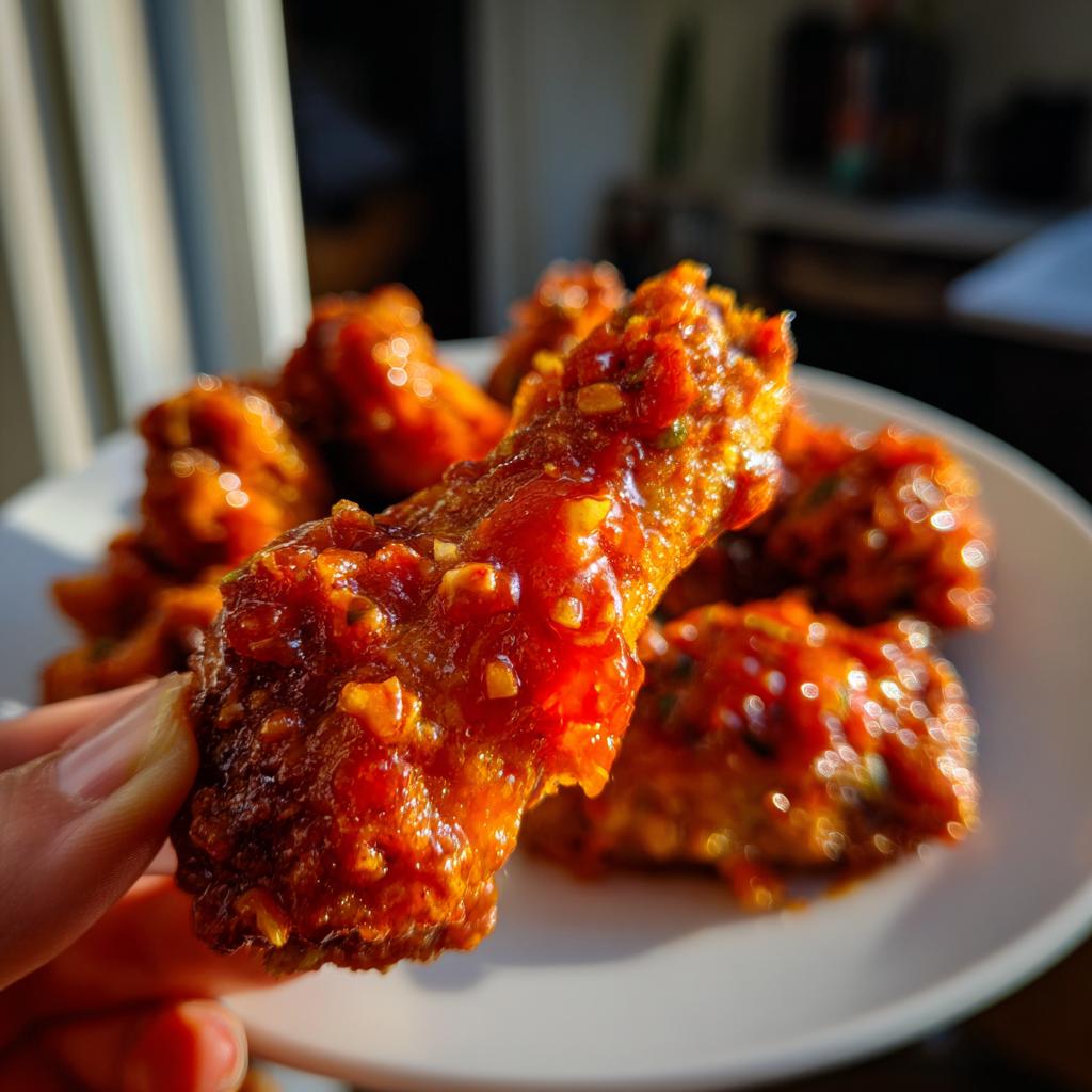 Air Fryer Sweet Chili Wings