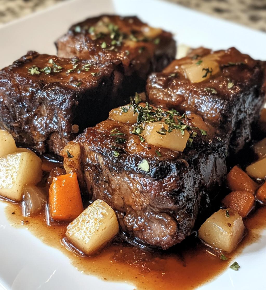 Apple Cider Braised Short Ribs. - detail 1