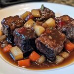 Apple Cider Braised Short Ribs.