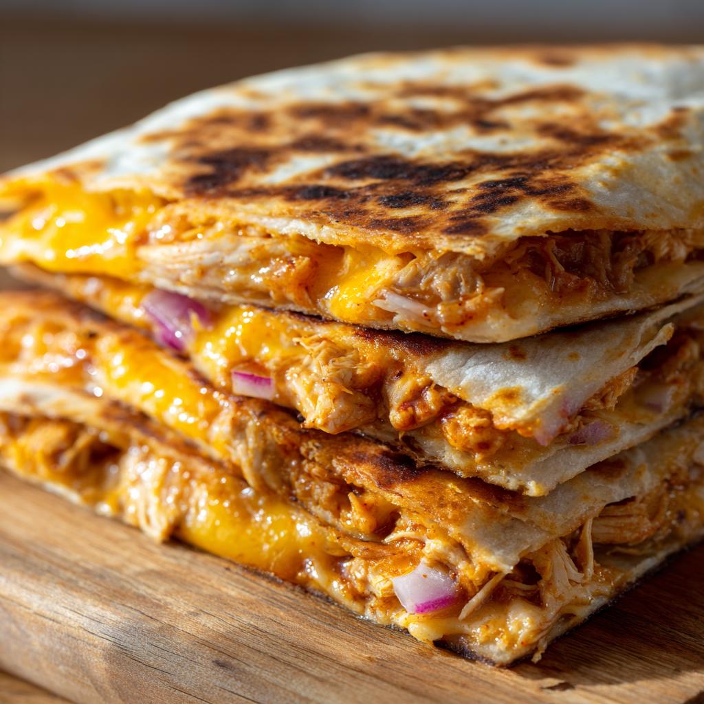 BBQ Chicken Quesadillas - detail 1