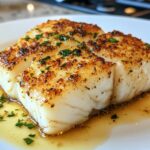 Baked Garlic Butter Cod – Light, Flaky & Full of Flavor