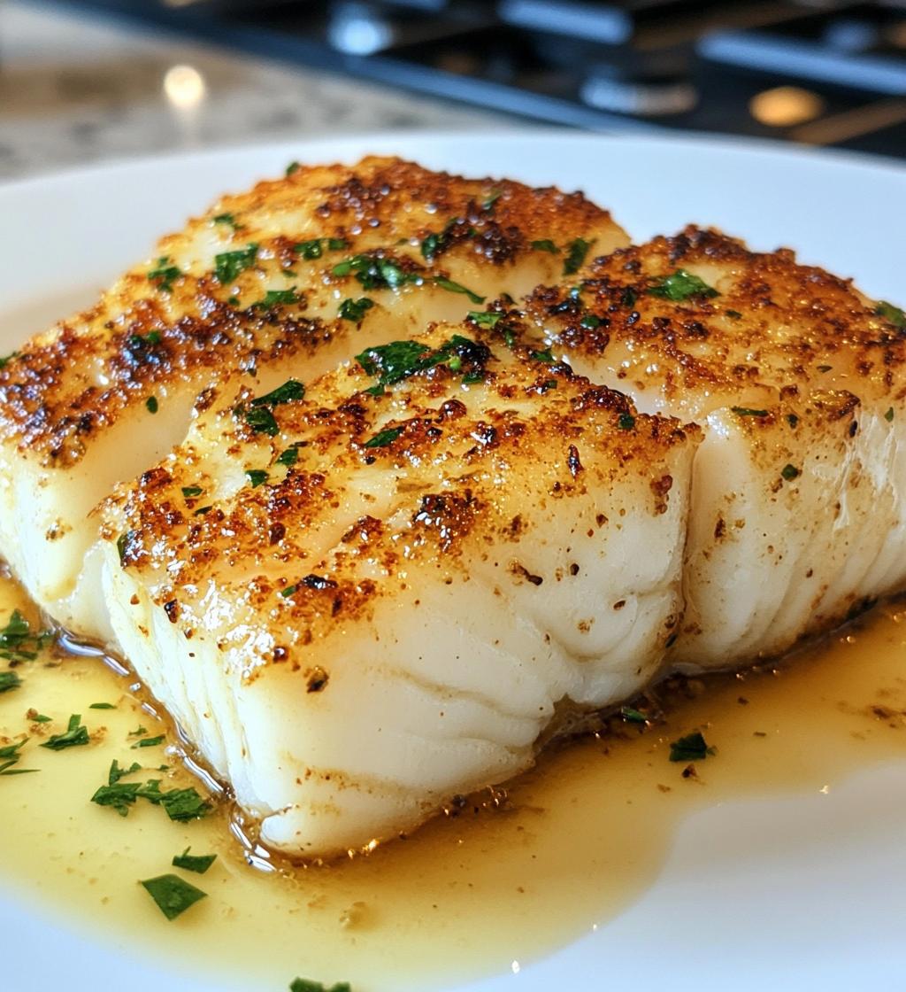 Baked Garlic Butter Cod – Light, Flaky & Full of Flavor