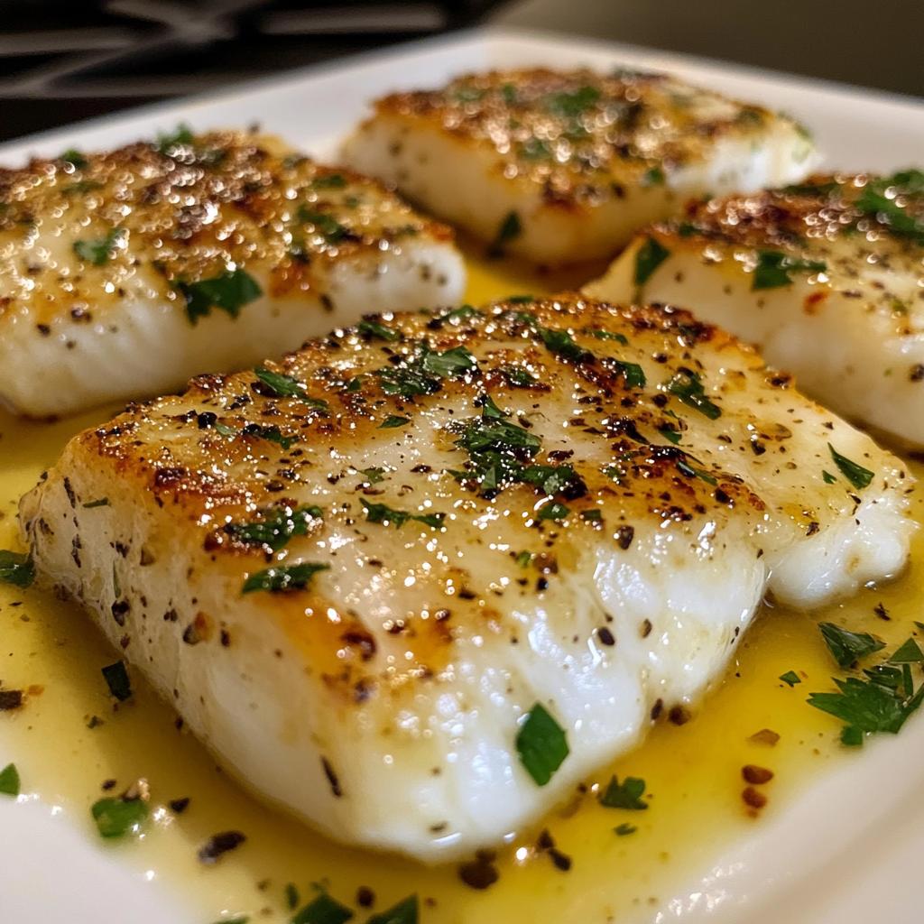 Baked Lemon Butter Cod