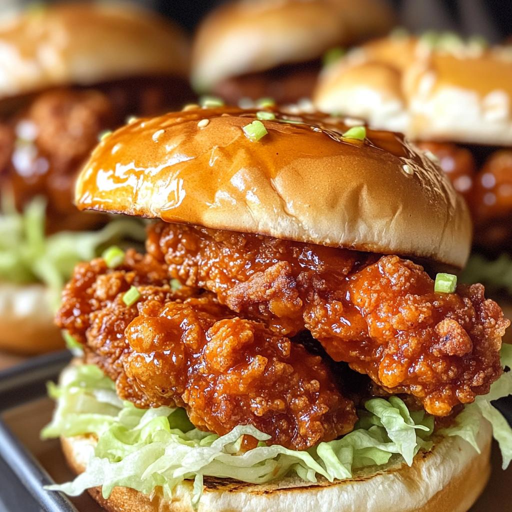 Bang Bang Chicken Sliders