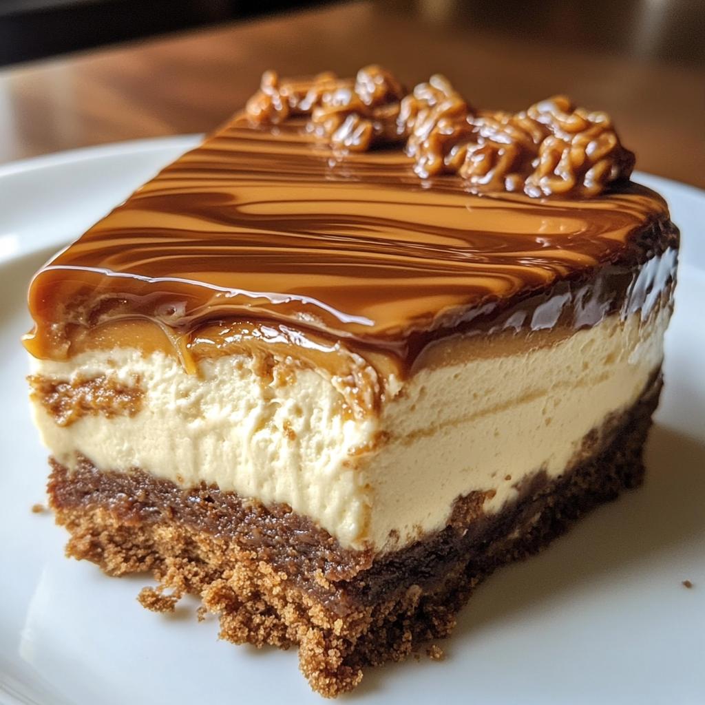 Biscoff Caramel Cheesecake