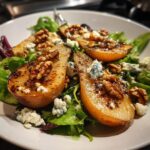 Caramelized Pear Salad with Blue Cheese