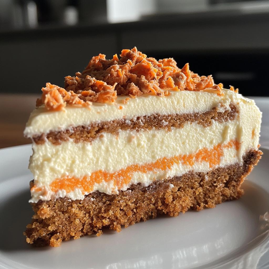Carrot Cake Cheesecake Recipe – Creamy & Spiced Dessert Mashup