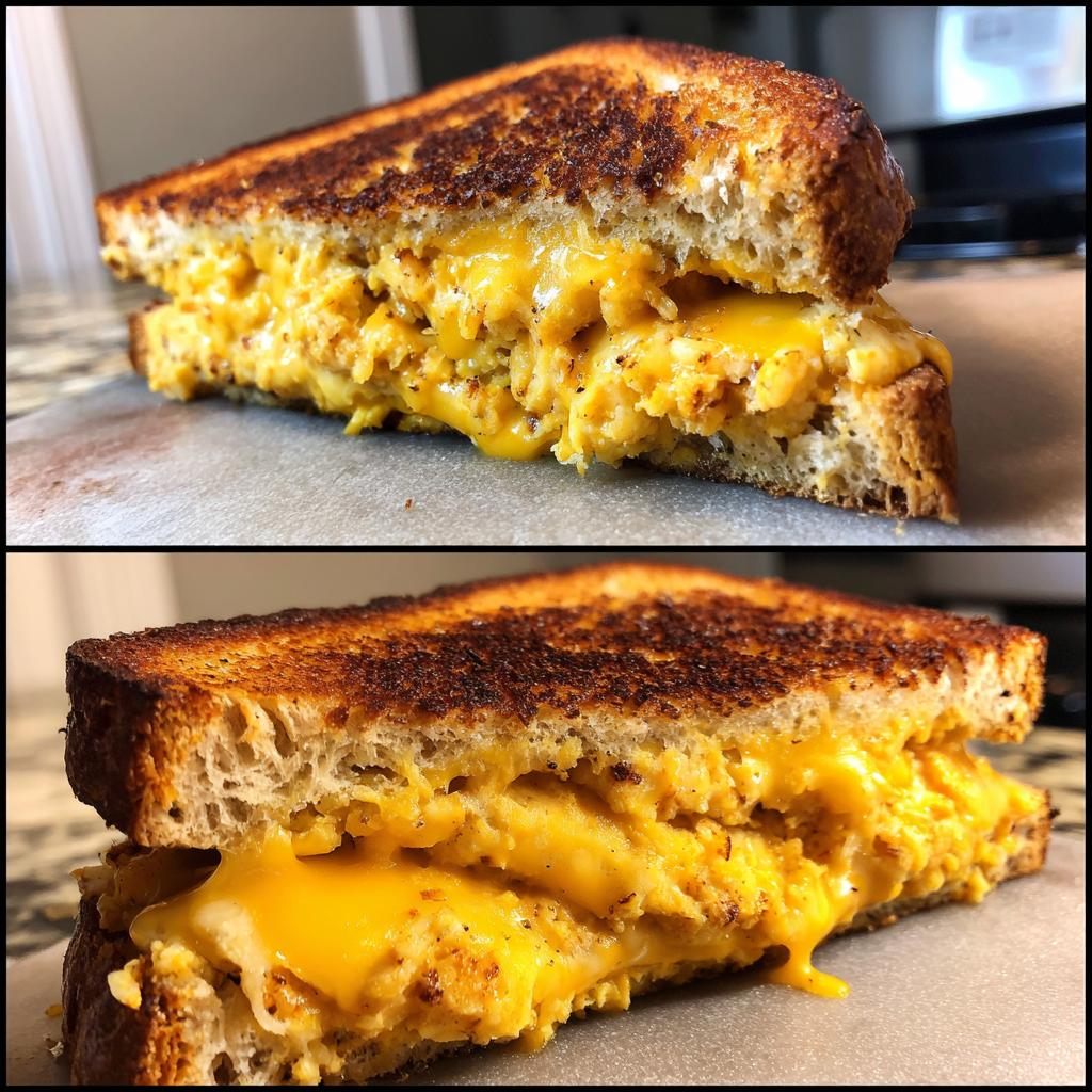 Cheesy Cauliflower Grilled Cheese Recipe (Low-Carb) - detail 1