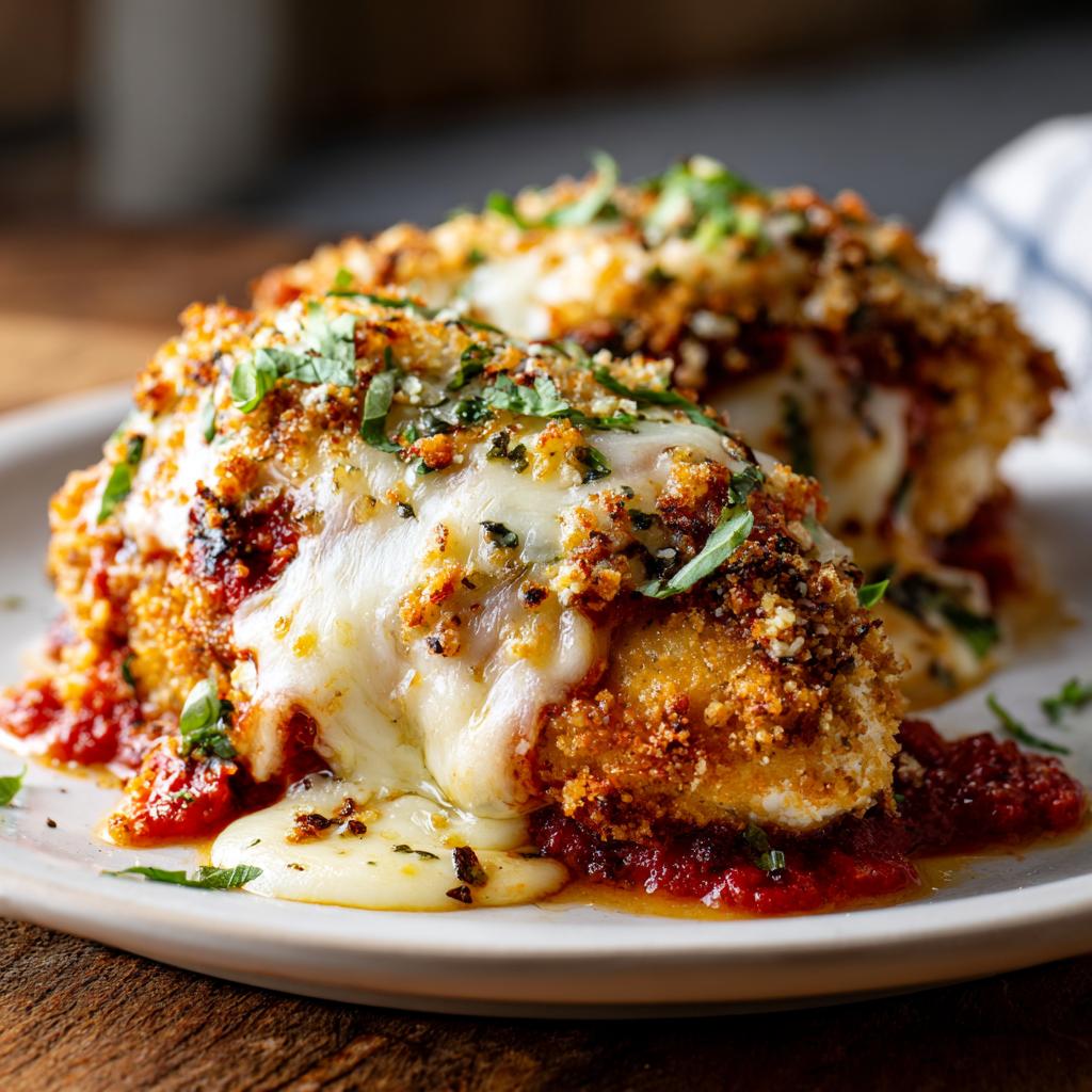 Cheesy Chicken Parmesan Bake