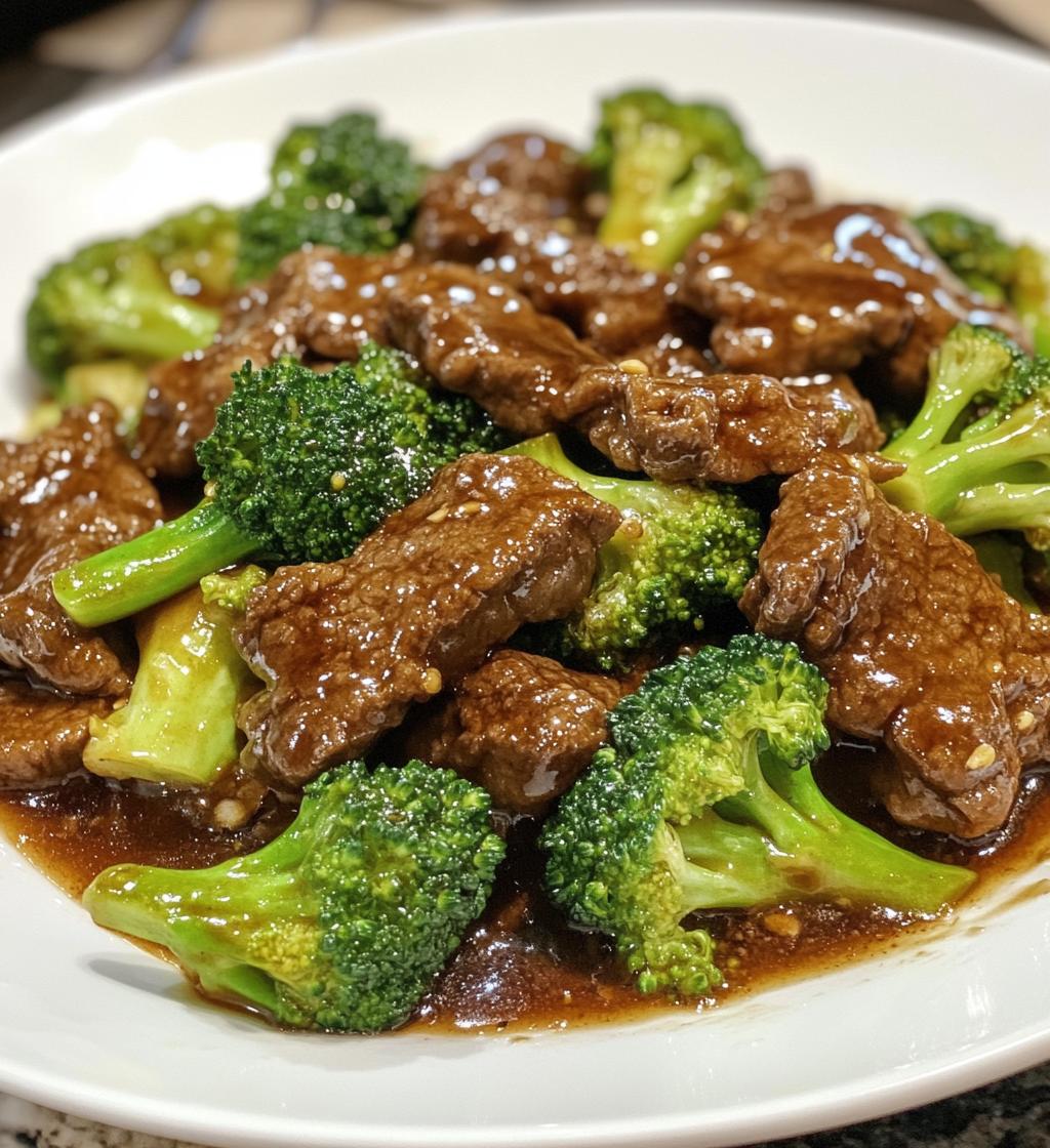 Chinese Beef and Broccoli