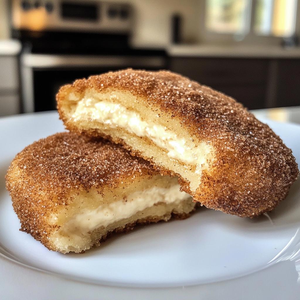 Churro Cheesecake Donut Cookies