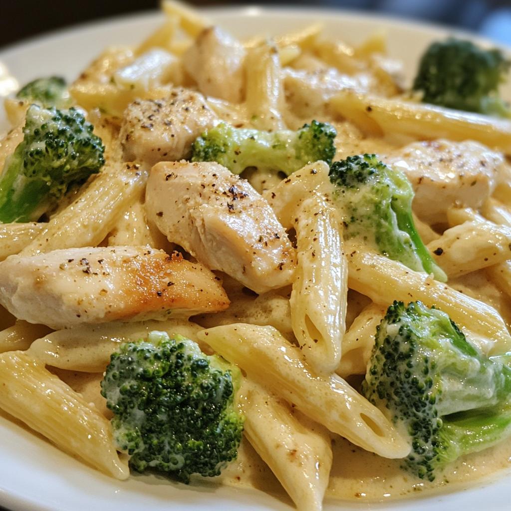 Creamy Chicken & Broccoli Pasta