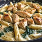 Creamy Tuscan Pasta with Spinach and Chicken – A Comfort Classic
