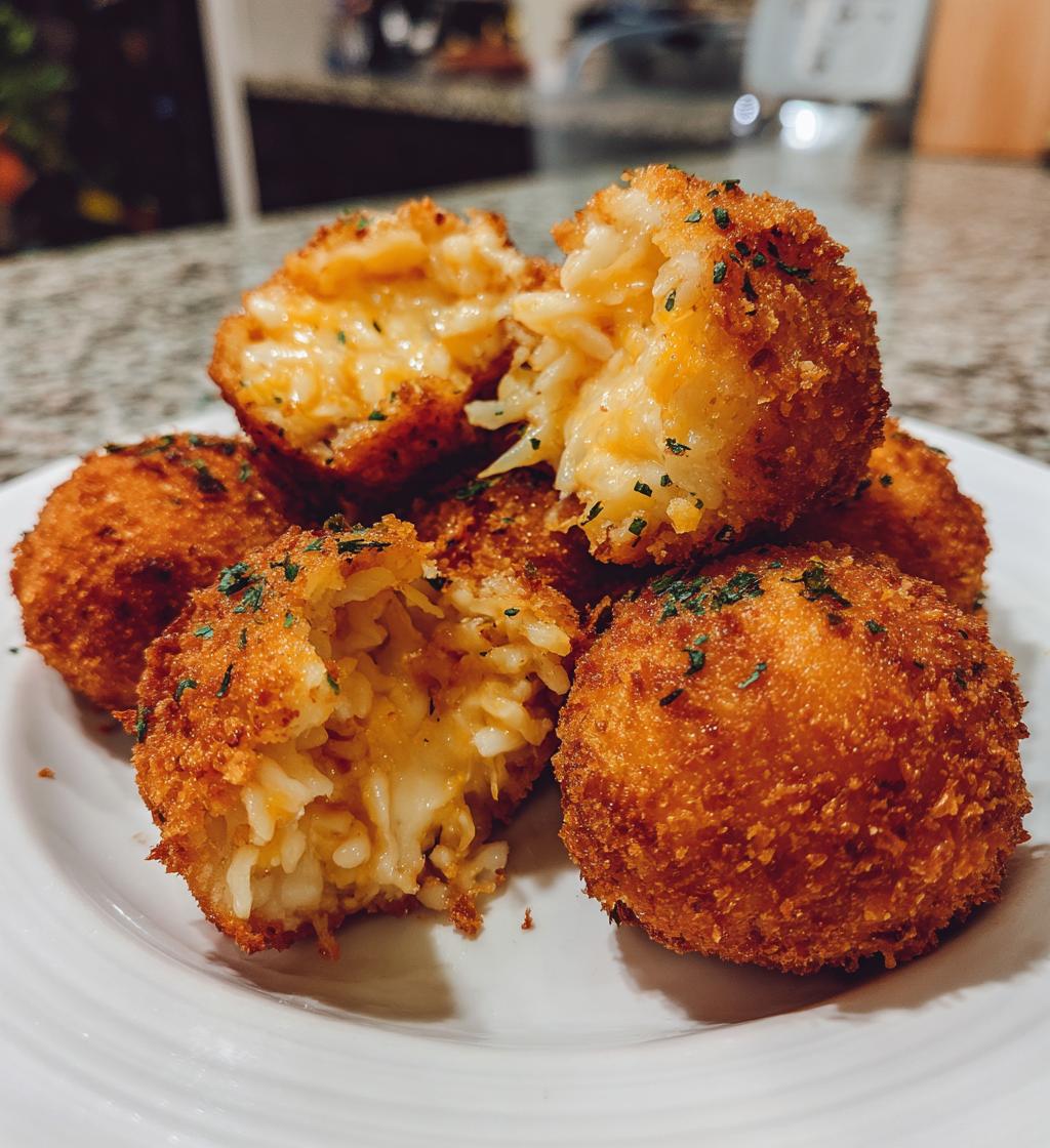 Crispy Cheesy Arancini