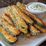 Crispy Parmesan Zucchini Fries – Guilt-Free Air Fryer Snack