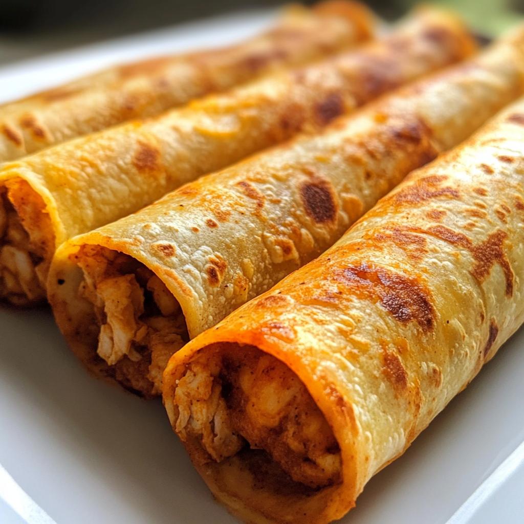 Crunchy Oven-Baked Chicken Taquitos You’ll Love Making