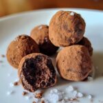 Dark Chocolate Sea Salt Truffles