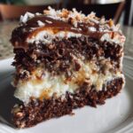 Decadent German Chocolate Poke Cake Recipe!