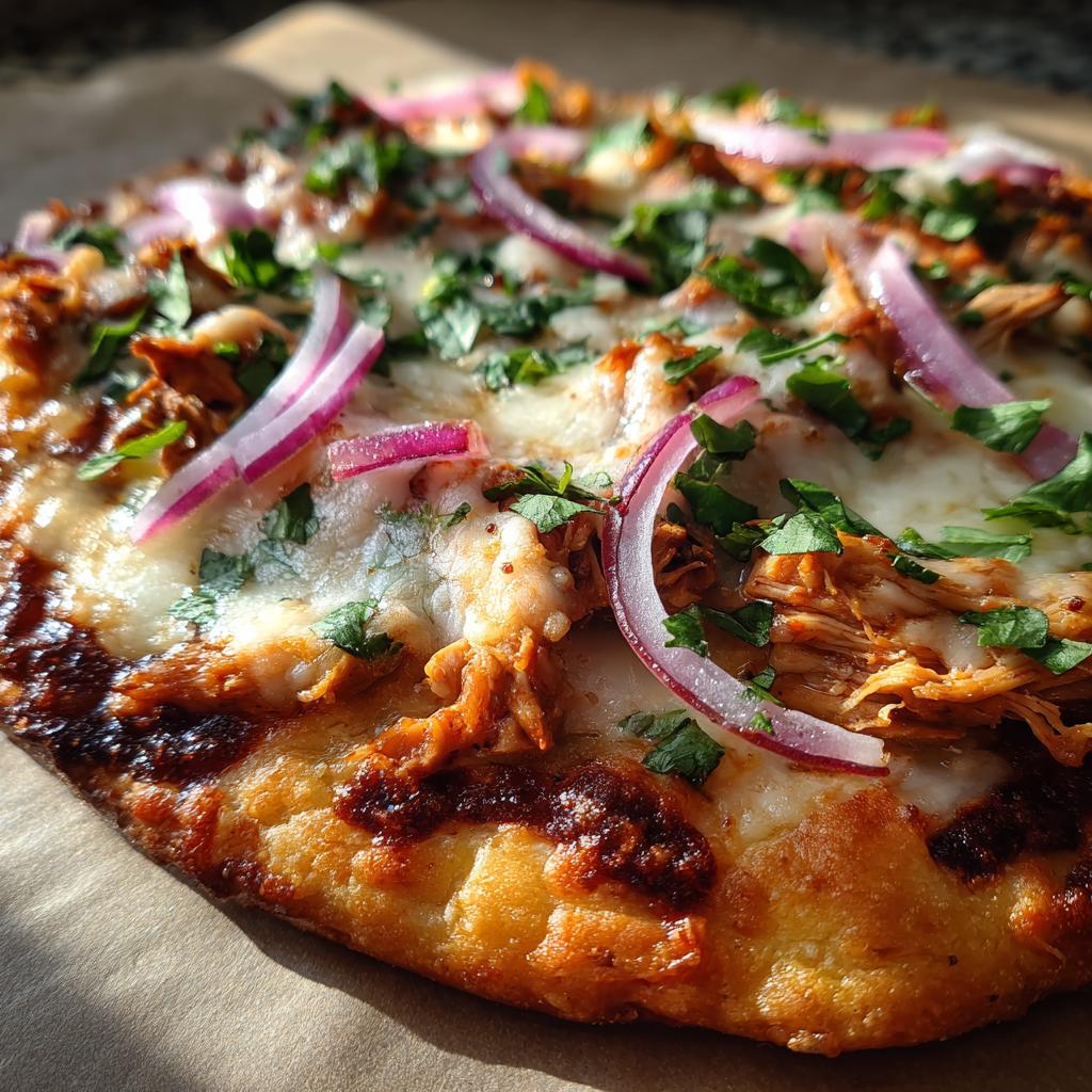 Easy BBQ Chicken Flatbread Recipe (Better Than Takeout!)