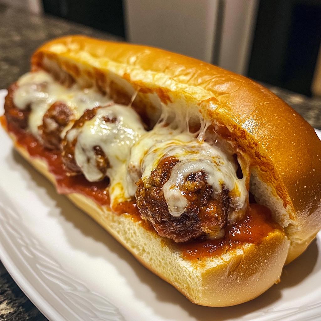 Easy Cheesy Meatball Subs Recipe - detail 1