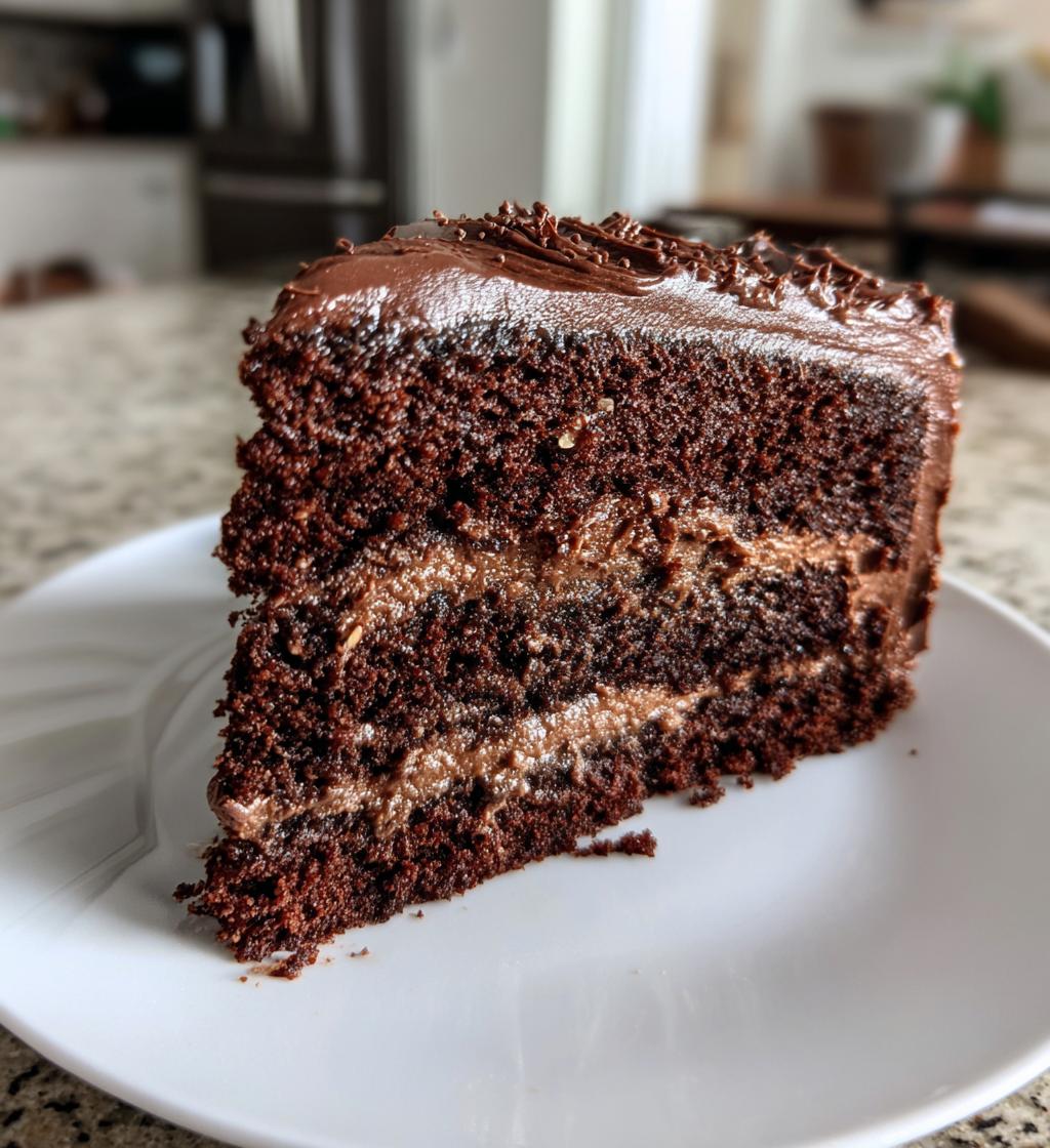 Easy Chocolate Hazelnut Cake