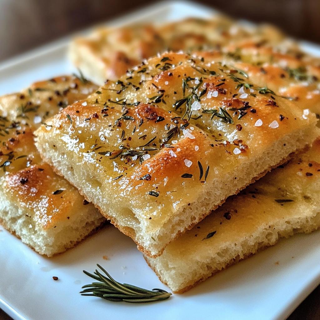 Easy Homemade Focaccia Bread Recipe