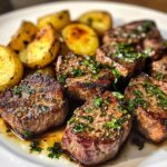 Garlic Butter Steak Bites with Crispy Potatoes – Simple, Bold Flavor