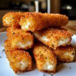 Get Super Crispy Mozzarella Sticks In Air