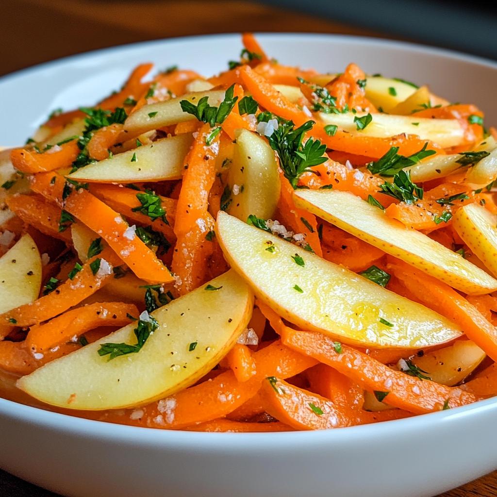Healthy Carrot Apple Salad Recipe (15-Minutes)