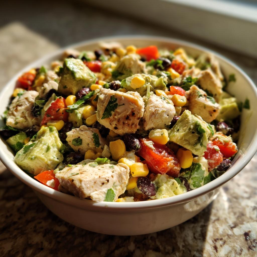 Healthy Southwest Chicken Salad (30-Minutes)