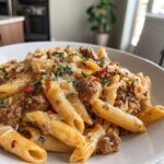 High Protein Creamy Beef Pasta Recipe for Quick Weeknight Dinners