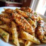 Honey Pepper Chicken Pasta Recipe
