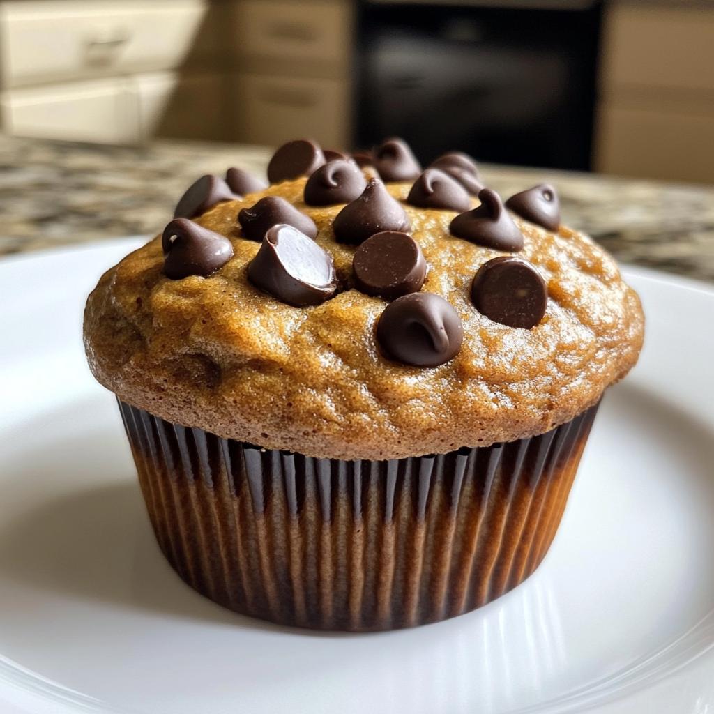 How could you resist Pumpkin Chocolate Chip Muffins - Almond Butter Recipes