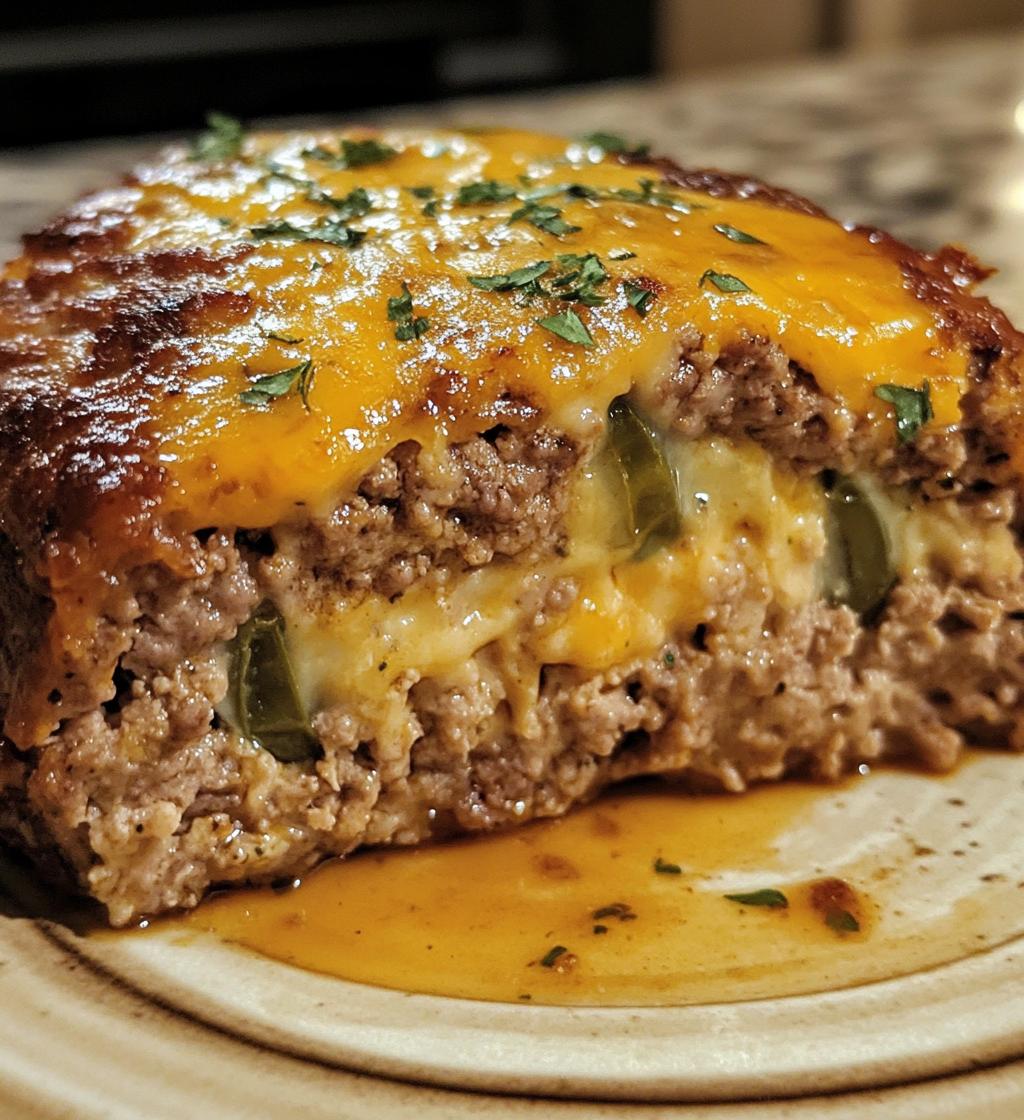 Jalapeño Popper Meatloaf with Ranch