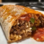 Juicy Stuffed Beef Burrito Recipe