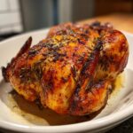 Juicy Whole Roasted Chicken Recipe - Crispy & Flavorful in Just 1 Hour