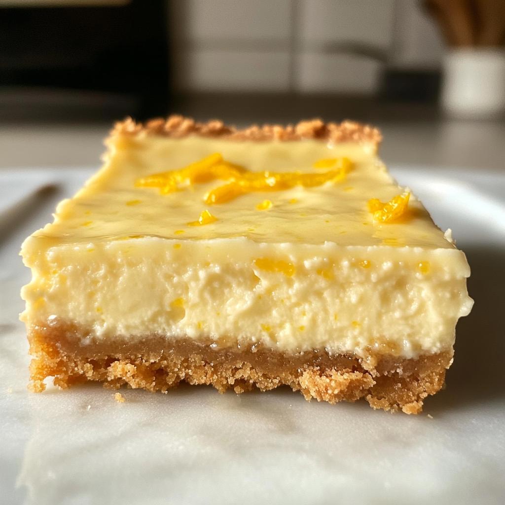 Lemon Cheesecake Bars