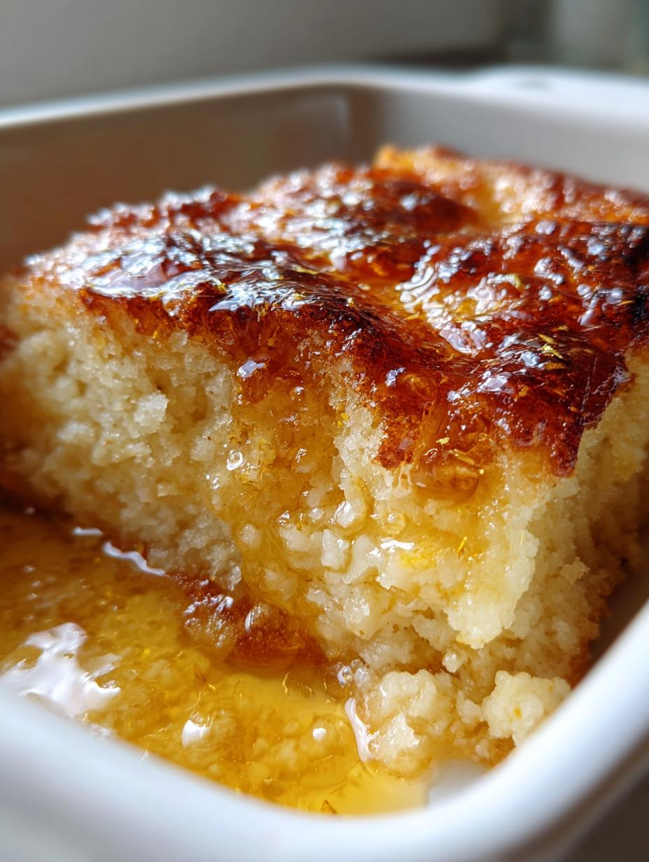 Magic Lemon Cobbler: A Sweet, Tangy Dessert Delight